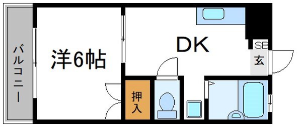 北綾瀬駅 徒歩15分 4階の物件間取画像